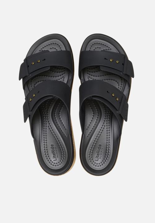 Crocs - Brooklyn klyn cork buckle - black