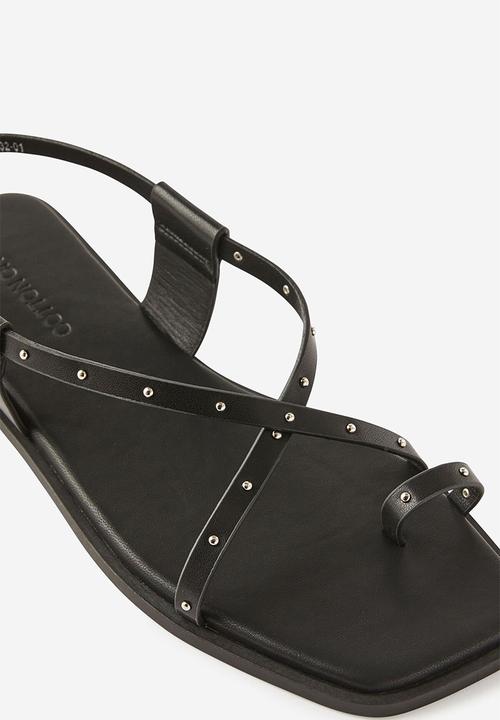 Cotton On - Amber sandal - black/hardware