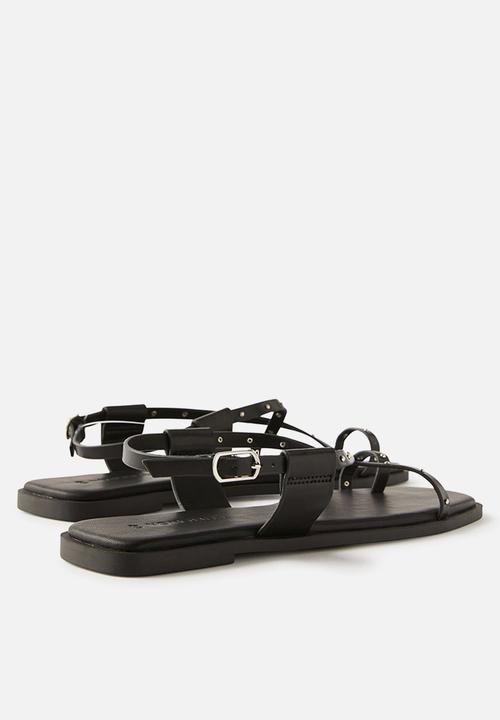 Cotton On - Amber sandal - black/hardware