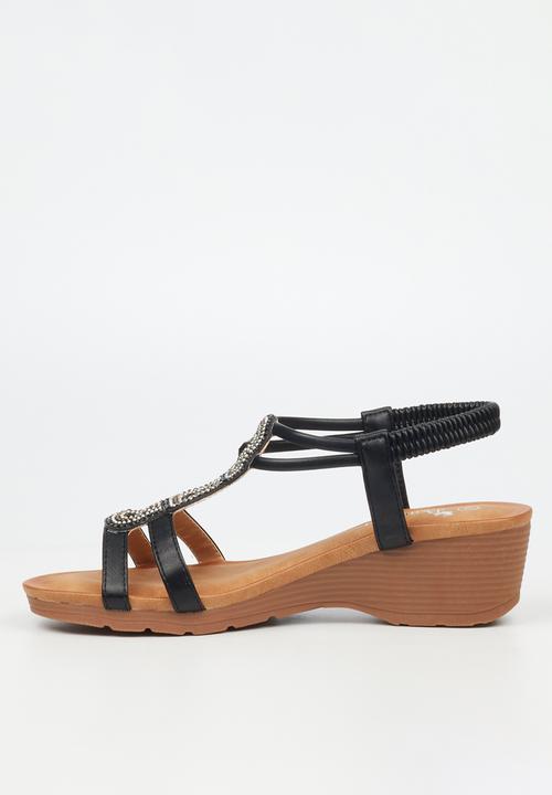 Butterfly Feet - Alysia 1 heel - black