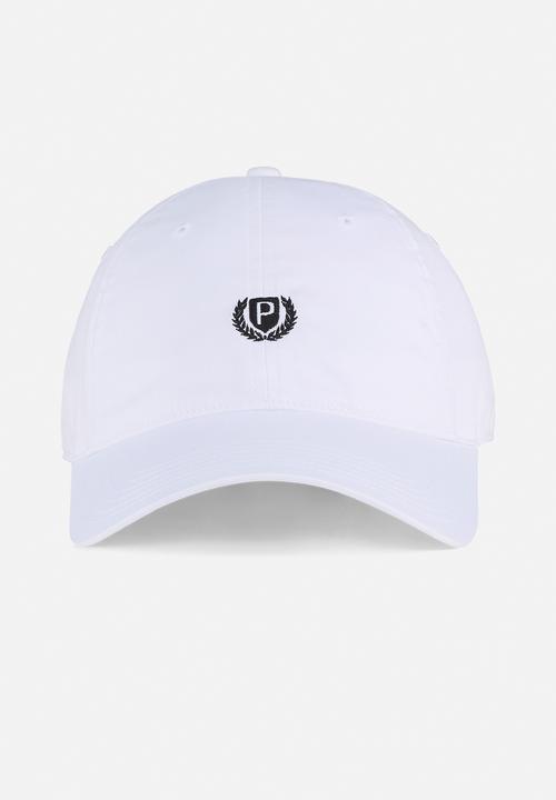PUMA - Shield Unstructured P Cap - White Glow-Puma Black