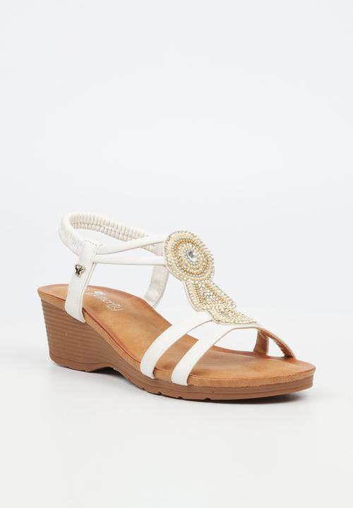 Butterfly Feet - Alysia 1 heel - white