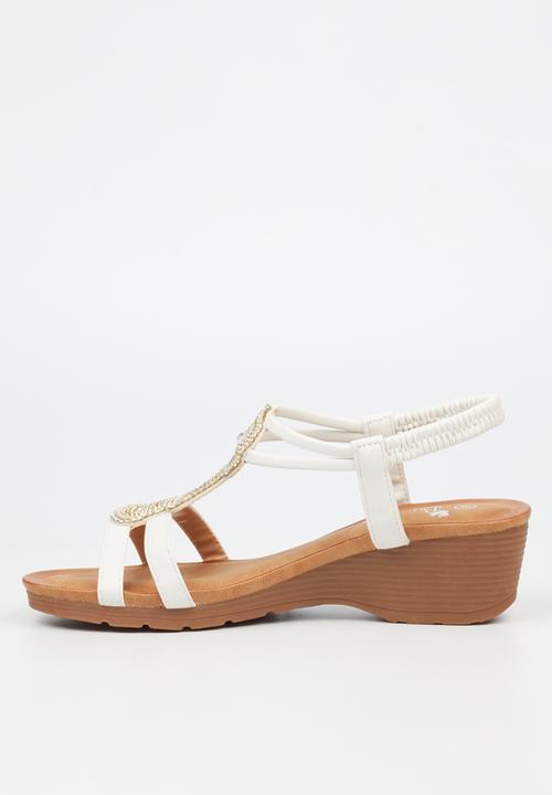 Butterfly Feet - Alysia 1 heel - white