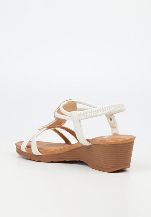 Butterfly Feet - Alysia 1 heel - white