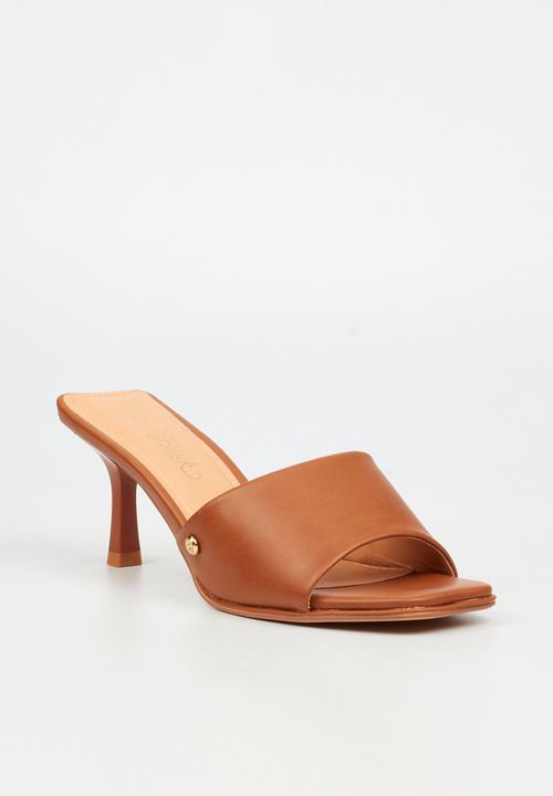 Miss Black - Gelato 2 mule heel - tan