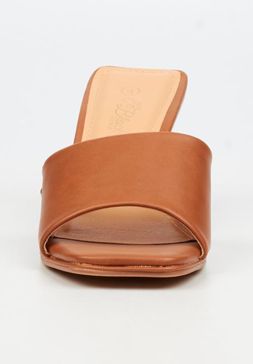 Miss Black - Gelato 2 mule heel - tan