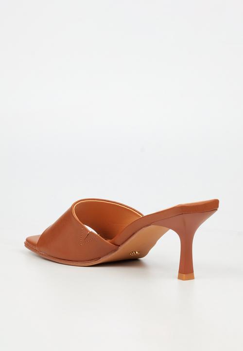 Miss Black - Gelato 2 mule heel - tan