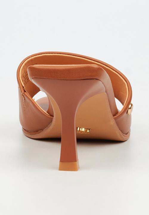 Miss Black - Gelato 2 mule heel - tan