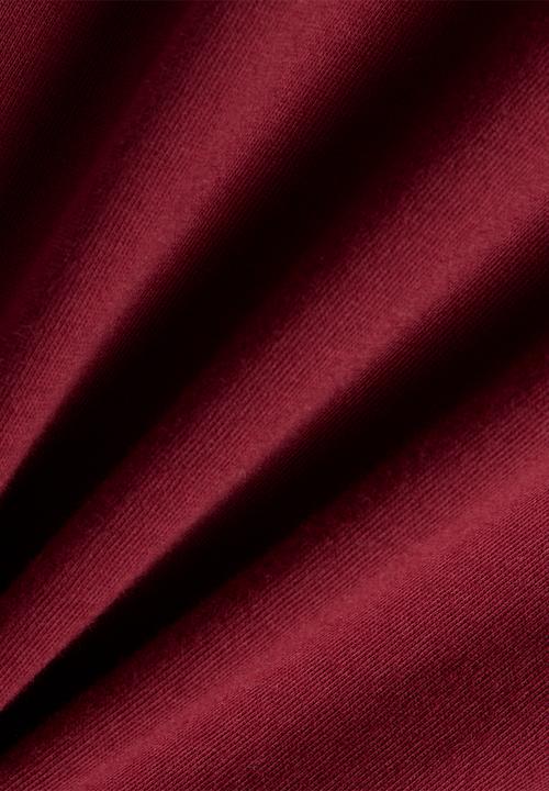New Balance  - NB Sport Cubed Tee - Monarch Burgundy
