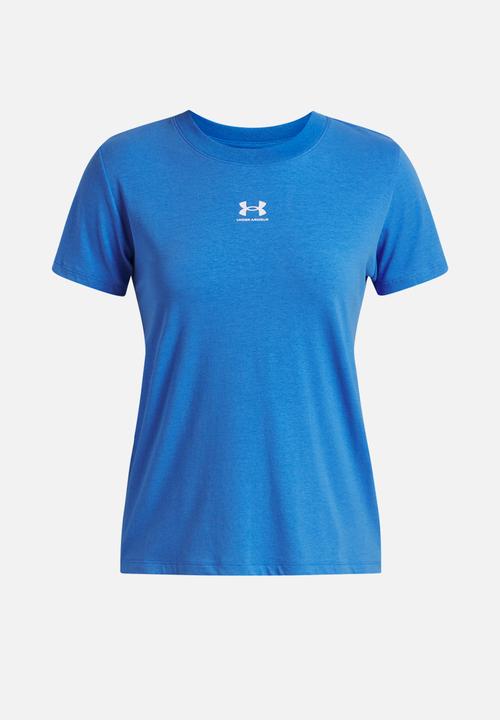 Under Armour - Ua Rival Core Ss - Blue 