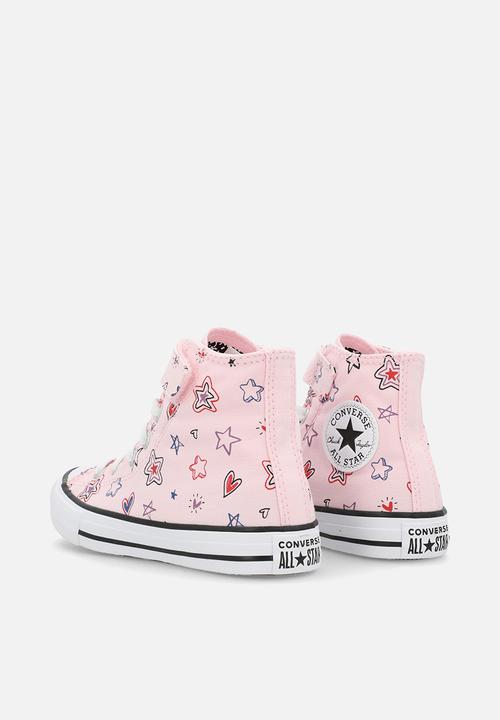 Converse - Chuck Taylor All Star Doodles Easy On - Pink Frosting/Red/My Jam