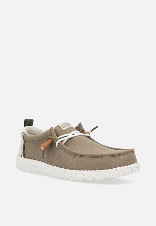 Hey Dude - Wally Craft Linen TSB - Timber/Silver Birch