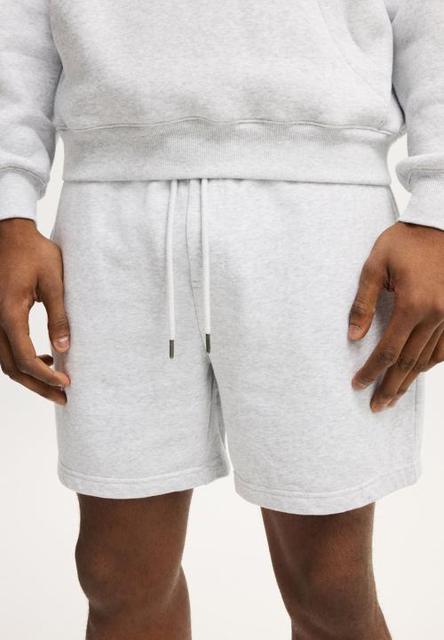 Cotton On - Everyday Fleece Short - Grey Marle