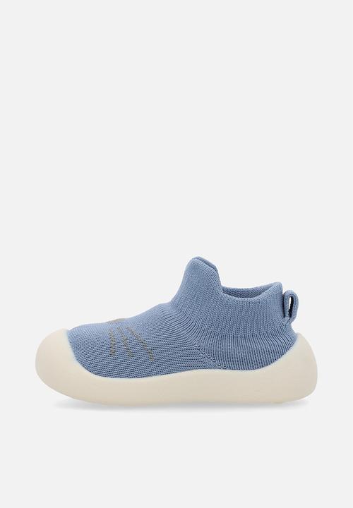 Pop Candy - Sock boot - blue & white