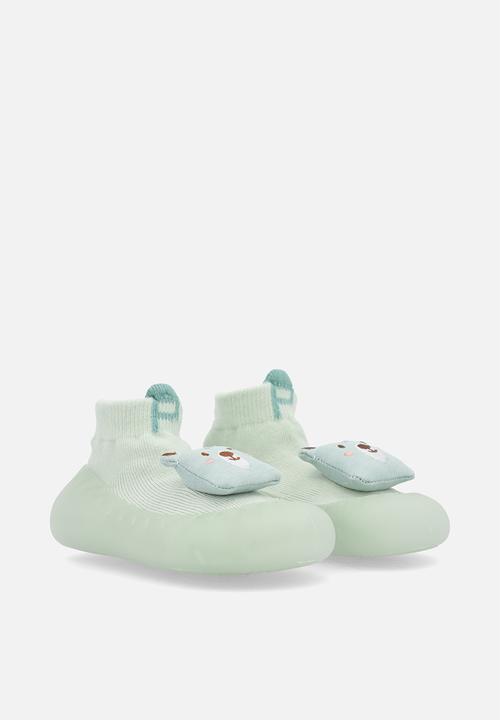 Pop Candy - Sock boots - green