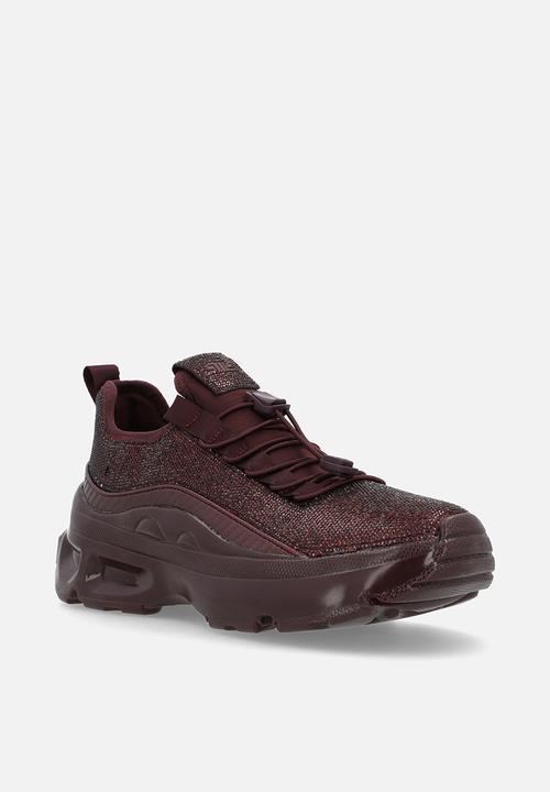 Steve Madden - Fabuluxe sneaker - dk cherry lacq