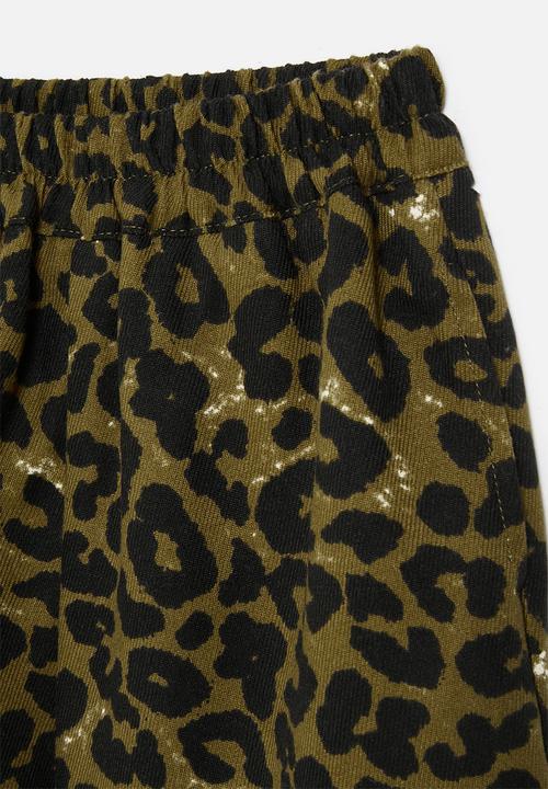 Pop Candy - Basic shorts - leopard print