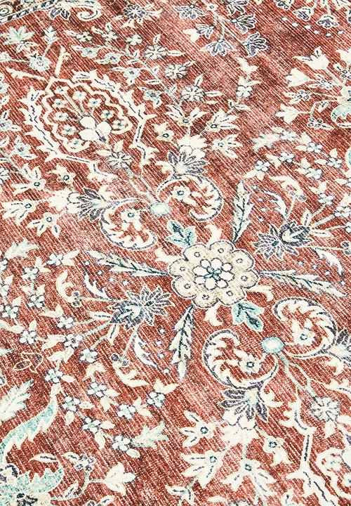 Fotakis - Celestial Floral Rug - Rust