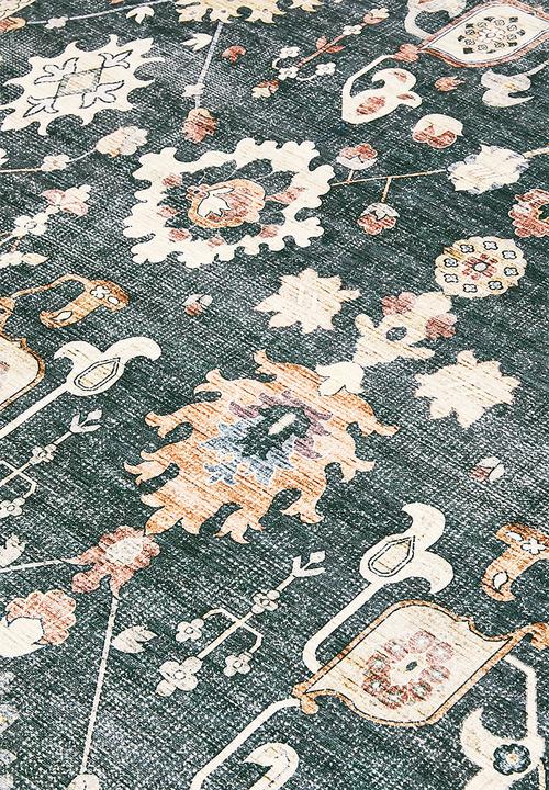 Fotakis - Moonlit Antique Rug - Charcoal