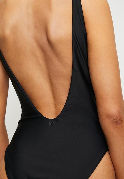 Lizzy - Ladies full swimsuit - black