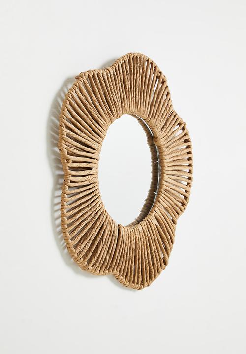 H&S - Bloom mirror - natural