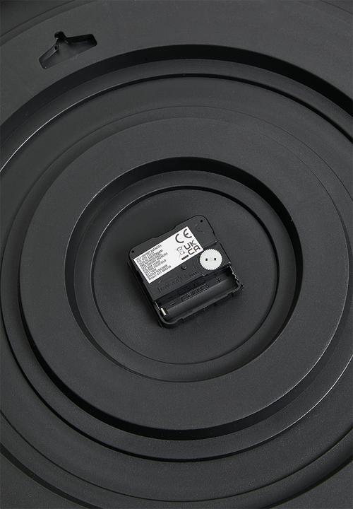 H&S - Mood wall clock - black