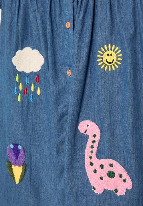 Pop Candy - Denim darling dress - blue