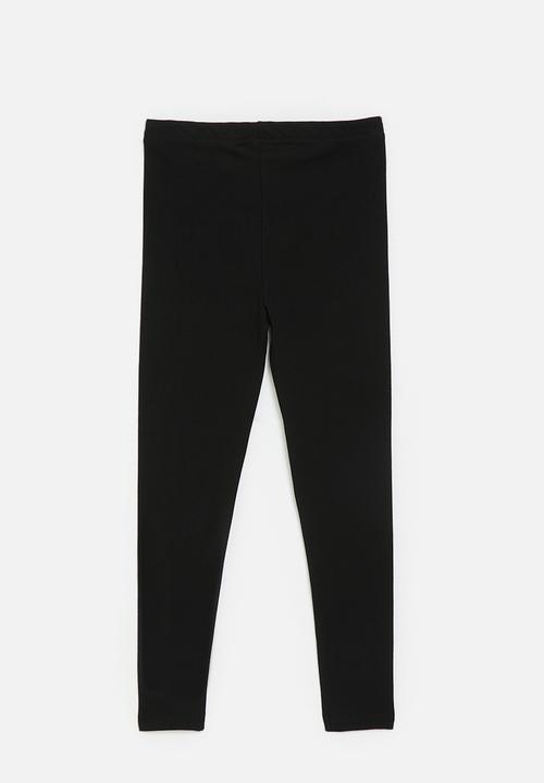 POLO - Core girls victoria full length legging - black