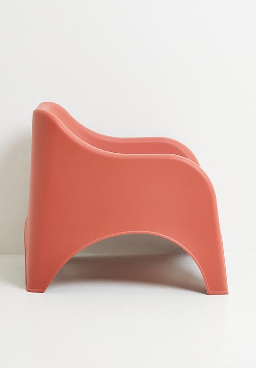 H&S - Nuvola outdoor lounge chair - rust