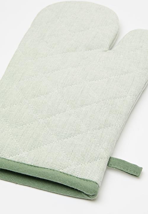 Excellent Houseware - Martha oven glove - green