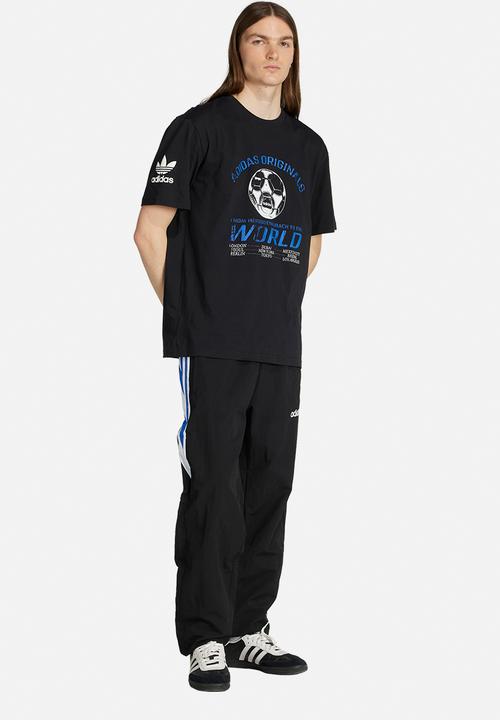 adidas Originals - Track Pant - Black/White/Blue