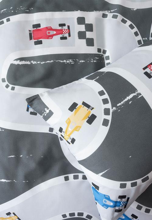 Linen House - Speed Racer Smoke Duvet Cover Set - multi