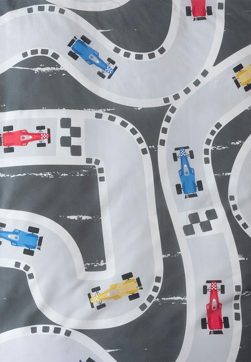 Linen House - Speed Racer Smoke Duvet Cover Set - multi