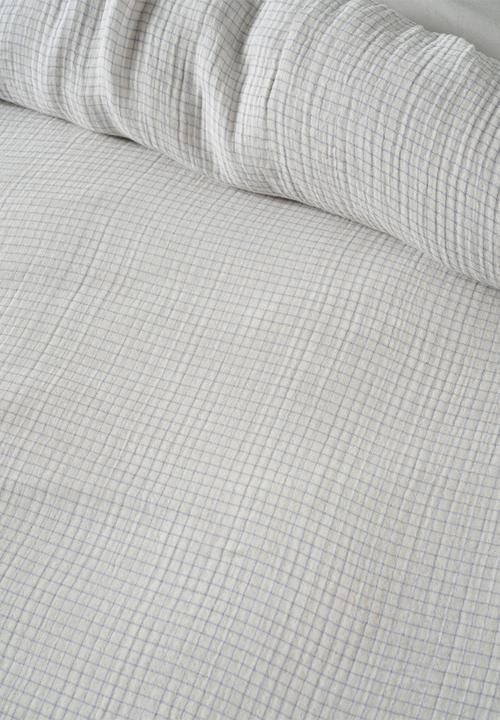Linen House - Rohan Hydrangea Duvet Cover Set - natural