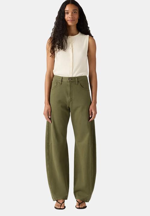 Levi’s® - CINCH BARREL - WASHED IVY GREEN GD
