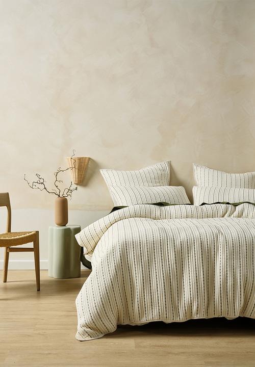 Linen House - Millbrooke Duvet Cover Set - Vanilla