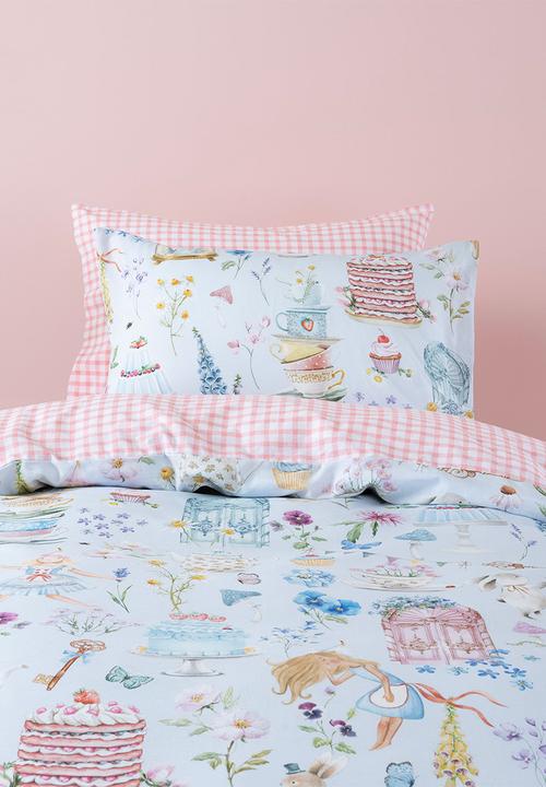 Linen House - Magic Meadow Bluebell Duvet Cover Set - multi