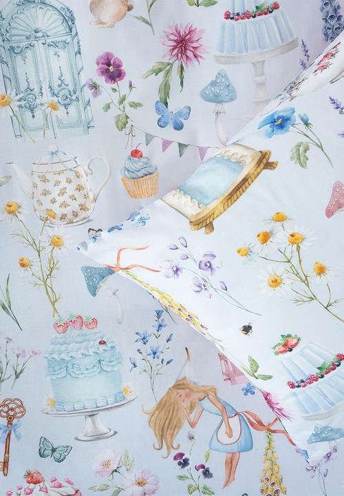 Linen House - Magic Meadow Bluebell Duvet Cover Set - multi