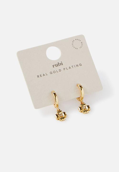Rubi - Huggie Hoop Earring - Gold