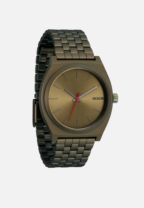 Nixon - Time Teller Watch - Dark Olive