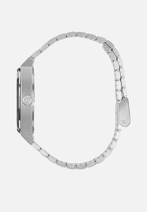 Nixon - Time Teller Watch - Silver / Byron Blue