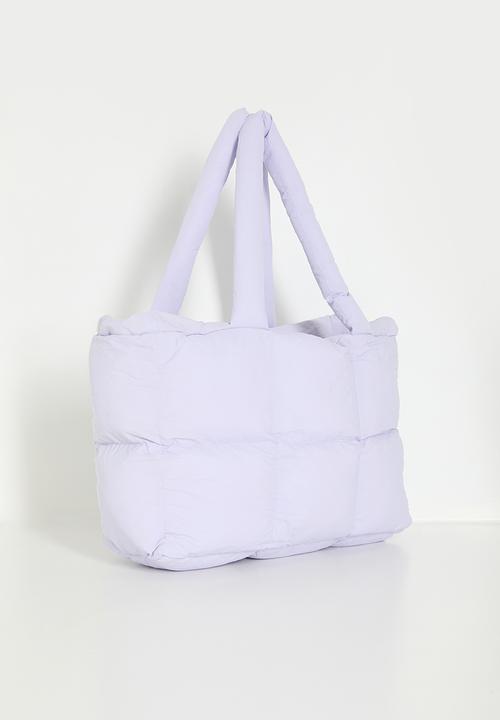 Pop Candy - Quilted tote bag - lilac