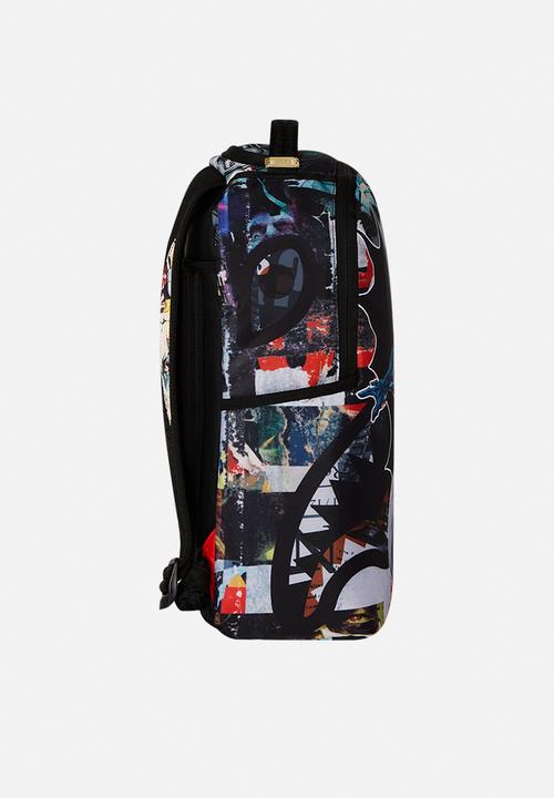 Sprayground - Dc batman collage shark dlxr backpack - multi