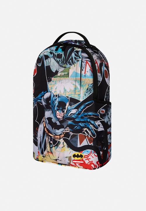 Sprayground - Dc batman collage shark dlxr backpack - multi