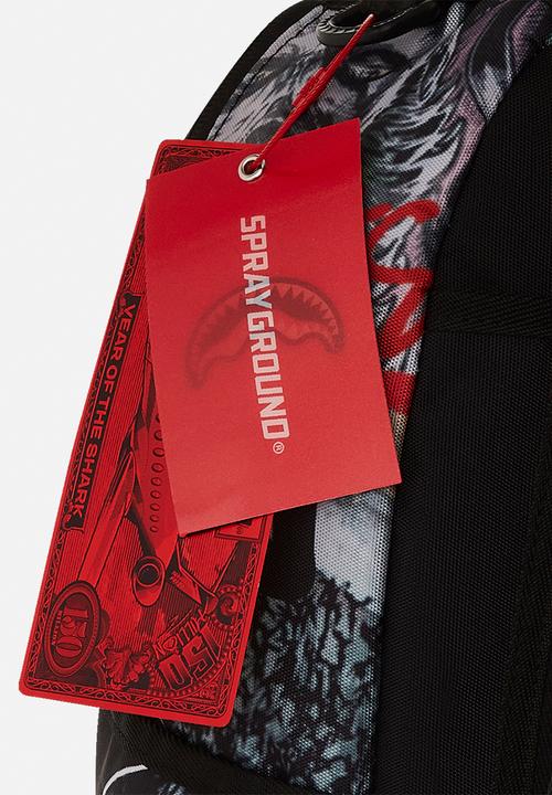 Sprayground - Dc batman collage shark dlxr backpack - multi