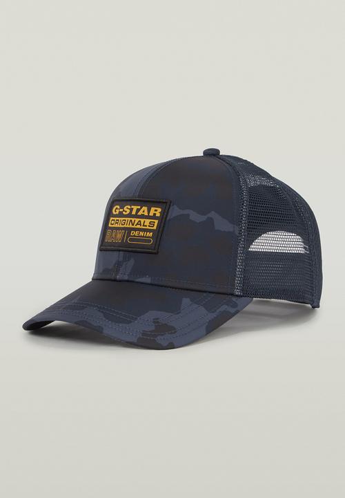 G-STAR - Baseball Trucker Cap - India Ink Forest Camo