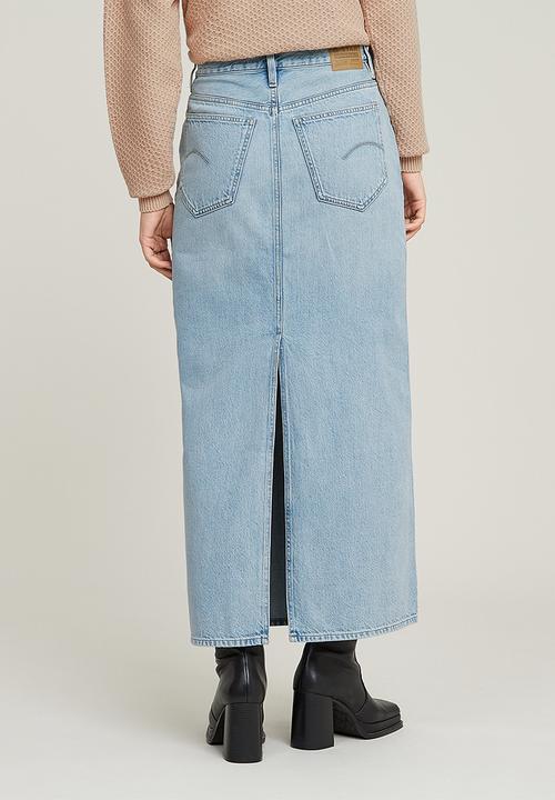 G-STAR - Viktoria Long Skirt Wmn - Sun Faded Cloudburst