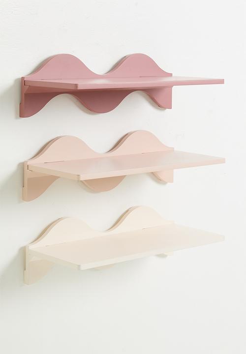 Sixth Floor - Pluto shelf set of 3 - natural