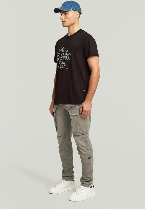 G-STAR - Hd Print R T - Dk Black
