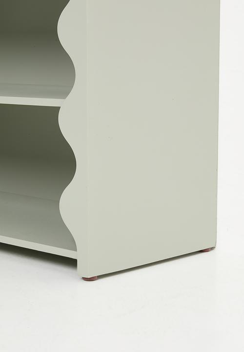 Sixth Floor - Neptune wide shelf - grey